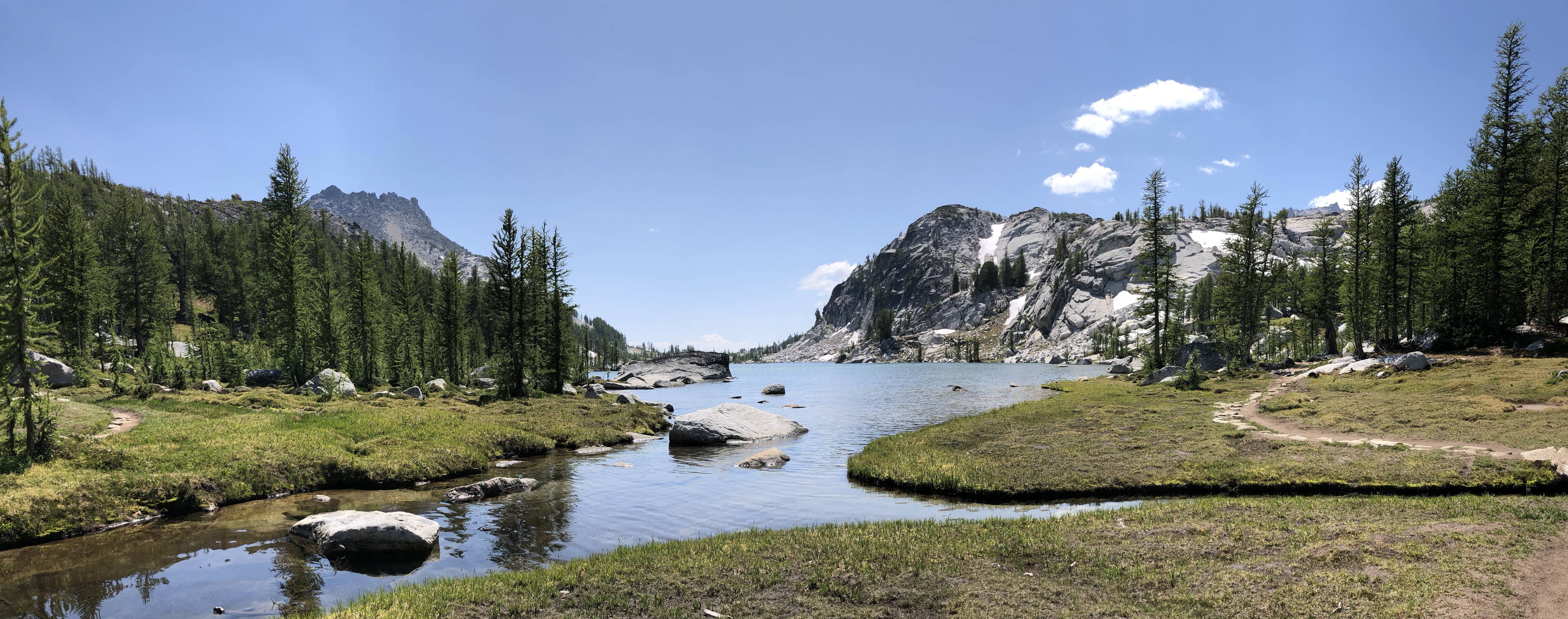 alpine stream in the Enchantments