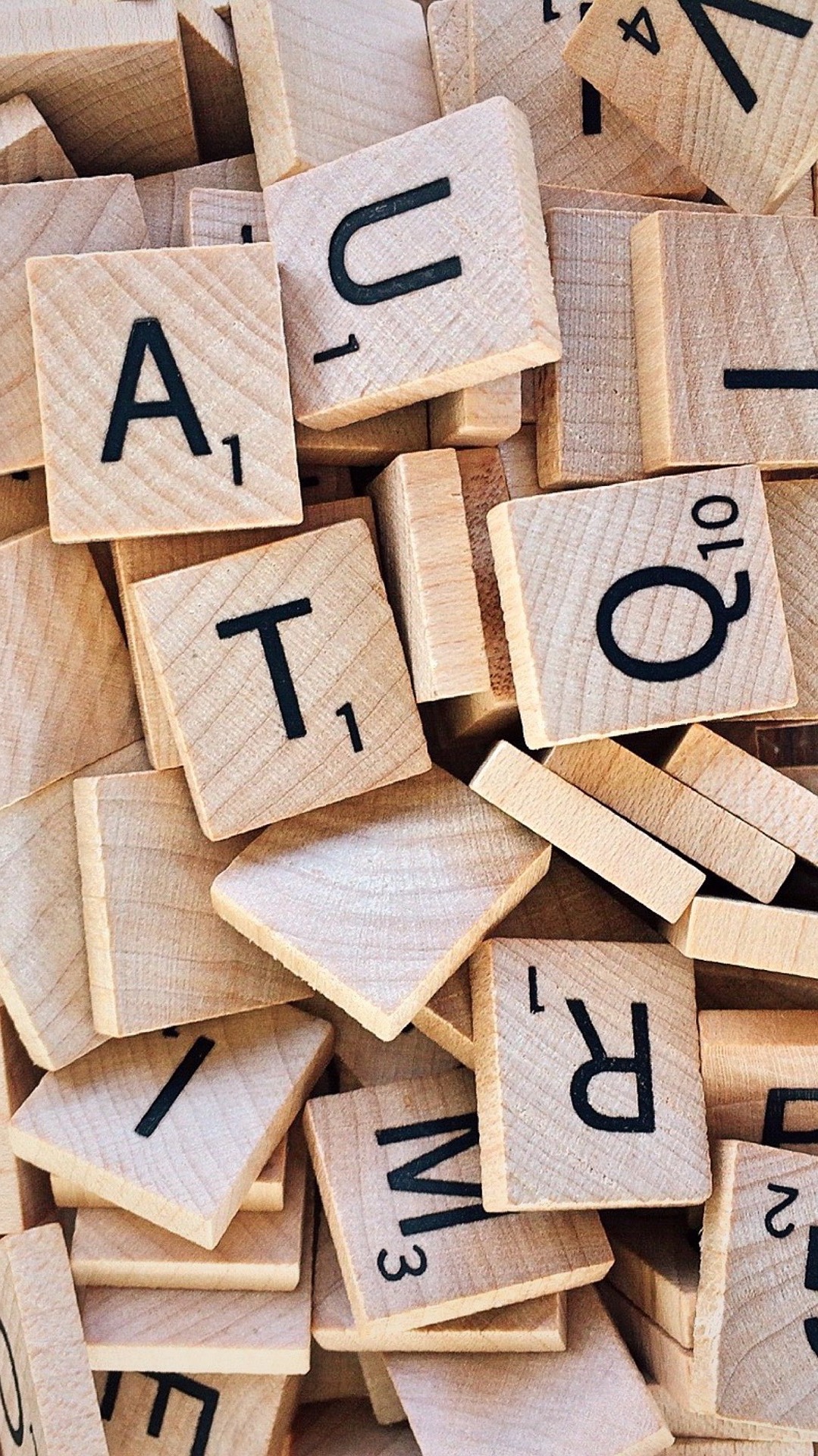 scrabble tiles